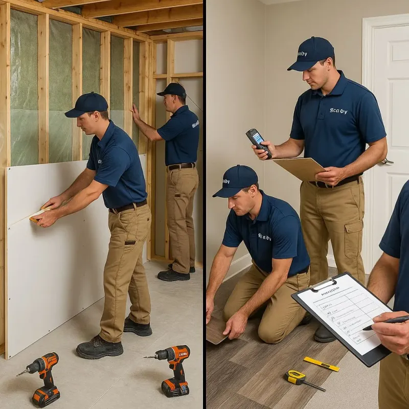 Repairs and Reconstruction process in Rantoul, IL