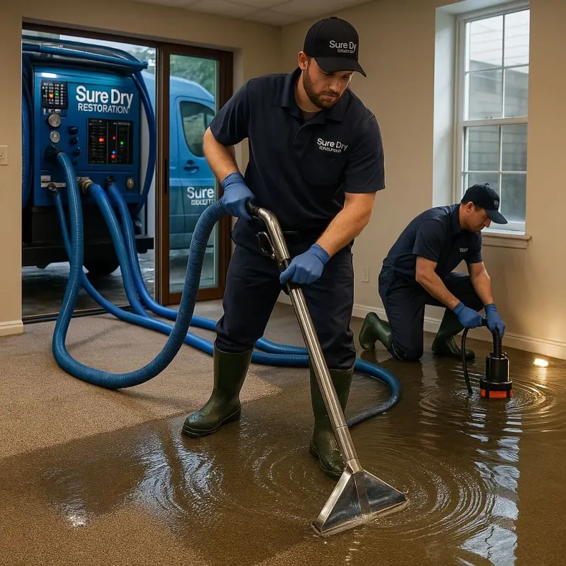 Water Extraction and Removal process in Rantoul, IL